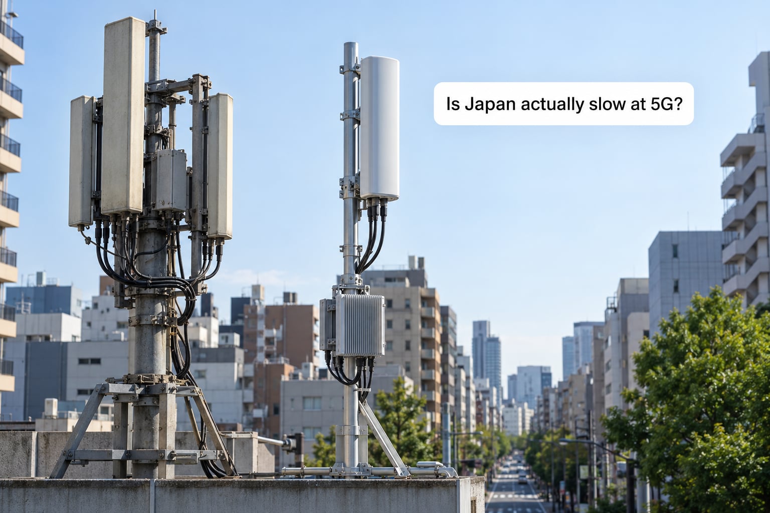 Is Japan actually slow at 5G?