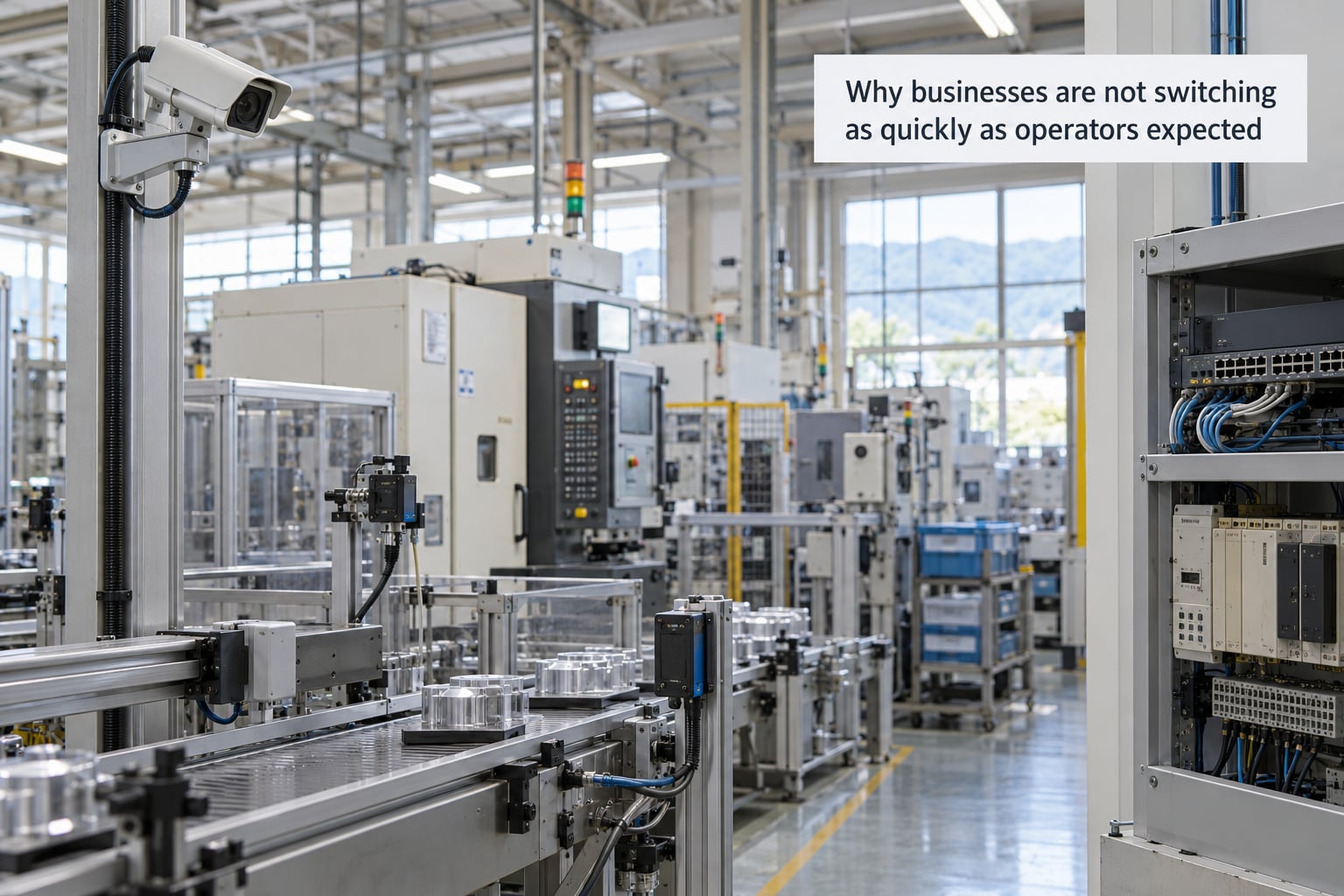 Why businesses are not switching as quickly as operators expected
