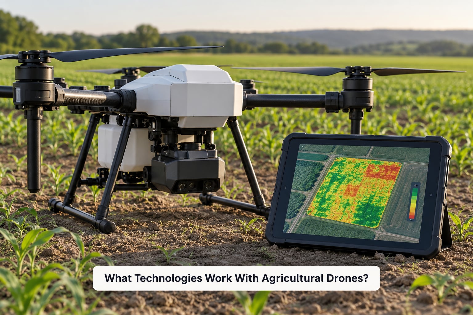 What Technologies Work With Agricultural Drones?