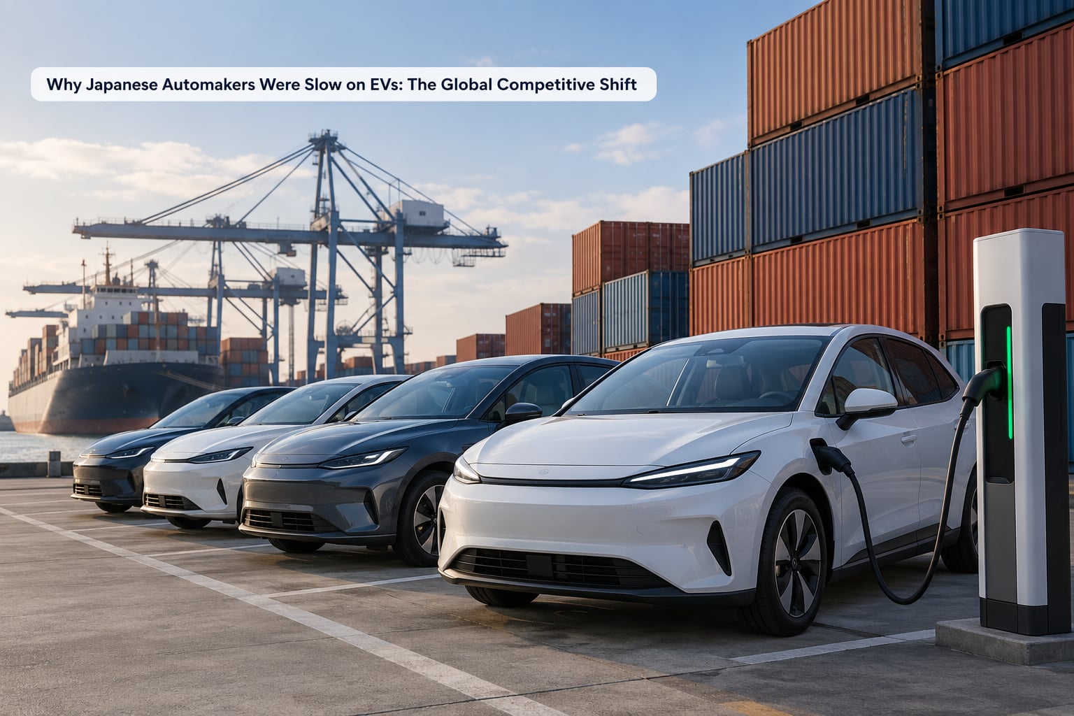 Why Japanese Automakers Were Slow on EVs: The Global Competitive Shift