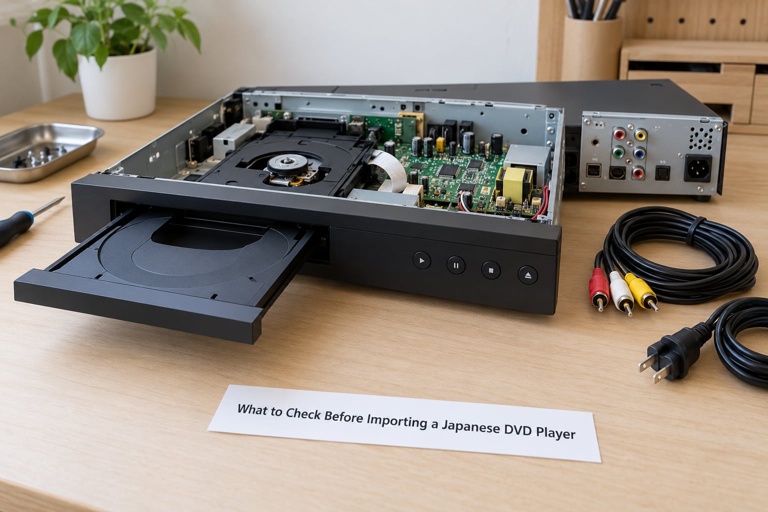 What to Check Before Importing a Japanese DVD Player