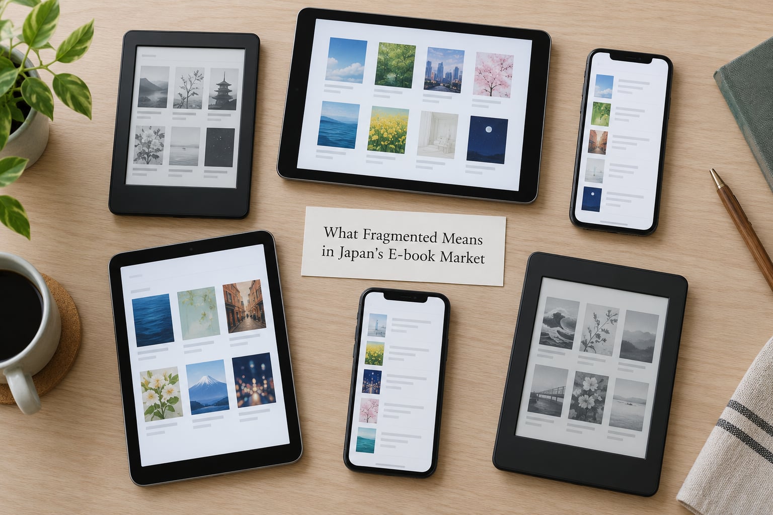 What Fragmented Means in Japan's E-book Market
