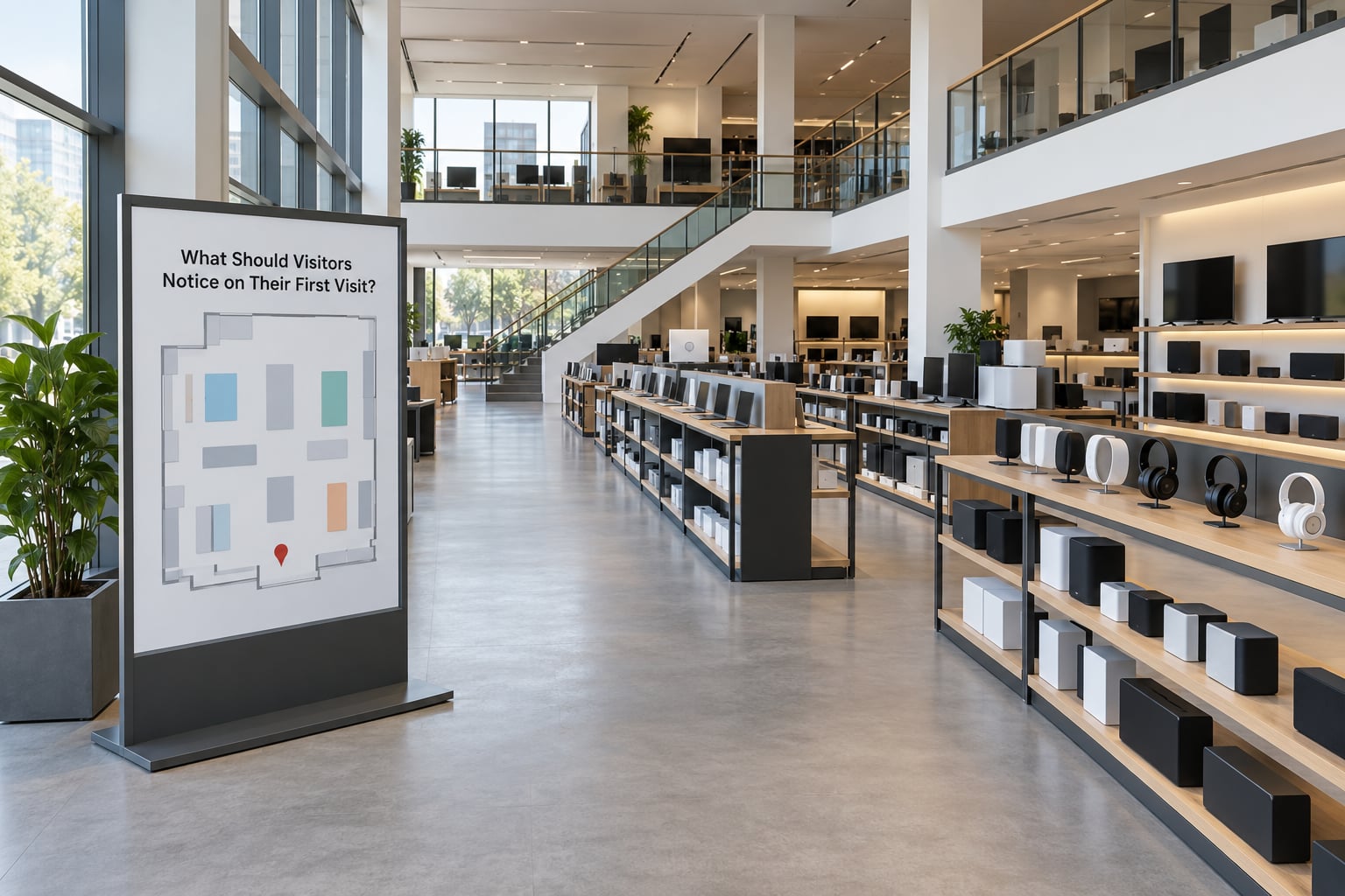 What Should Visitors Notice on Their First Visit?