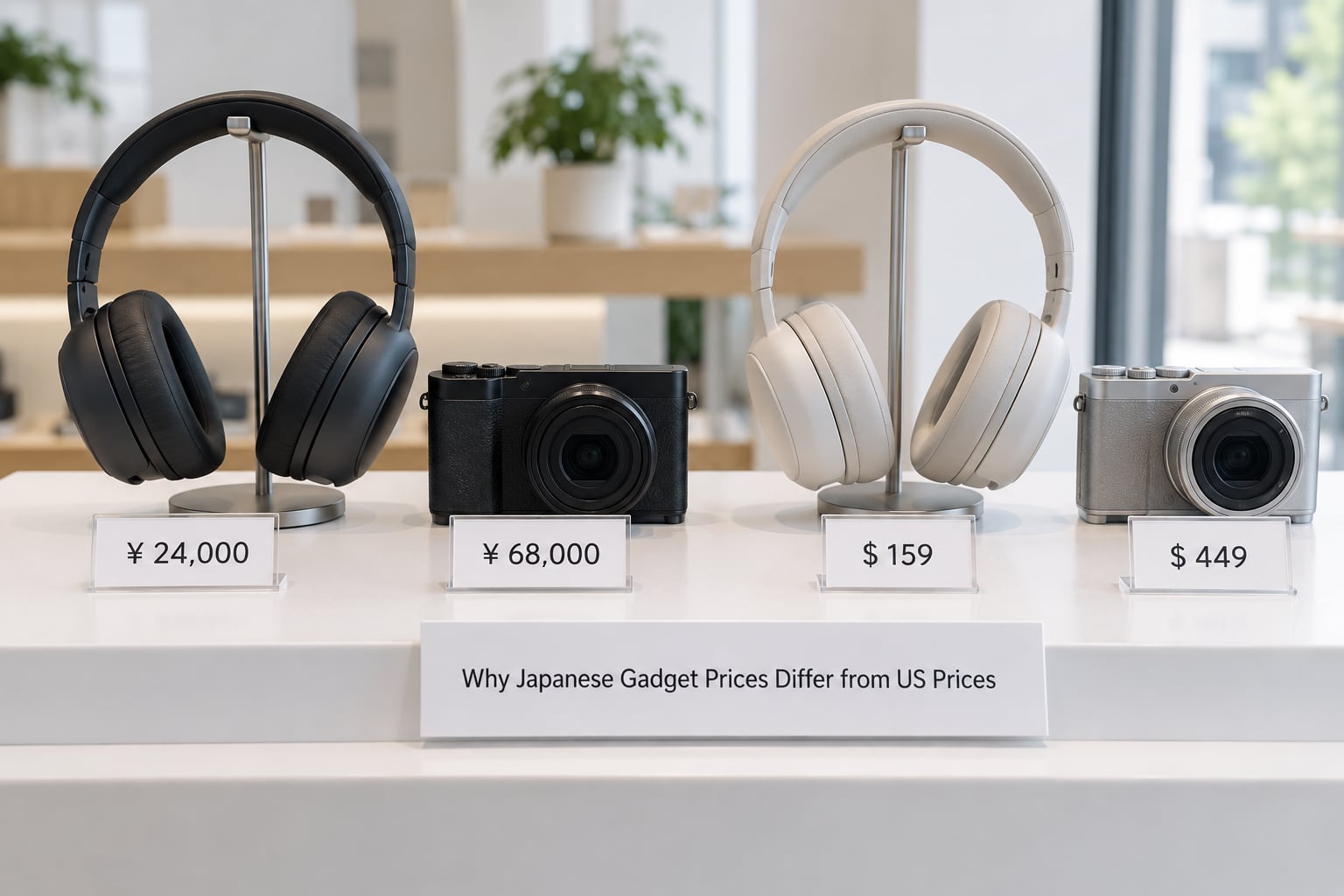 Why Japanese Gadget Prices Differ from US Prices