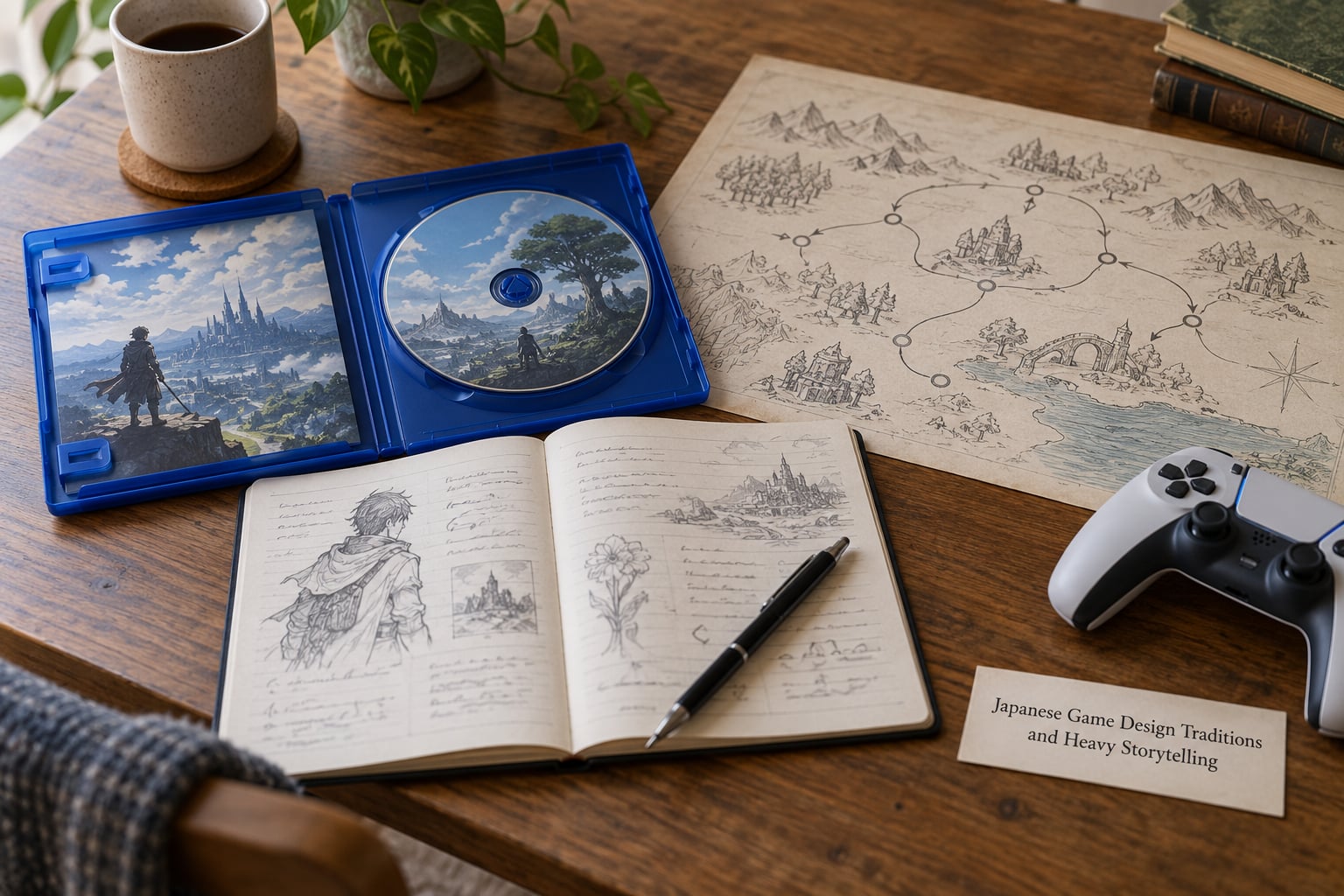 Japanese Game Design Traditions and Heavy Storytelling