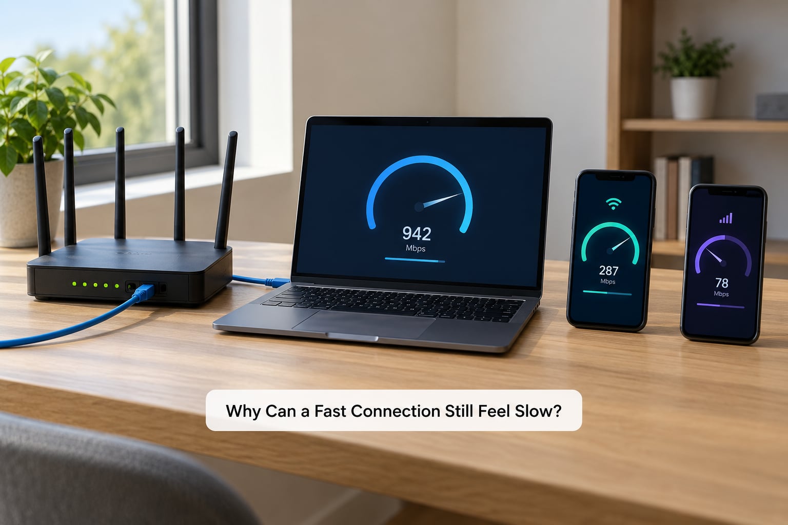 Why Can a Fast Connection Still Feel Slow?