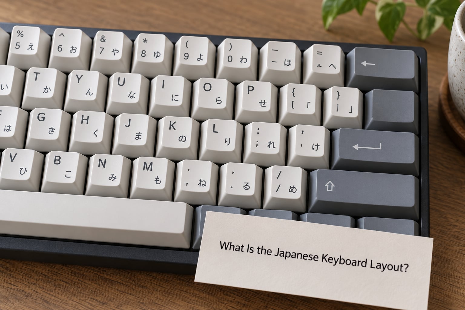 What Is the Japanese Keyboard Layout?