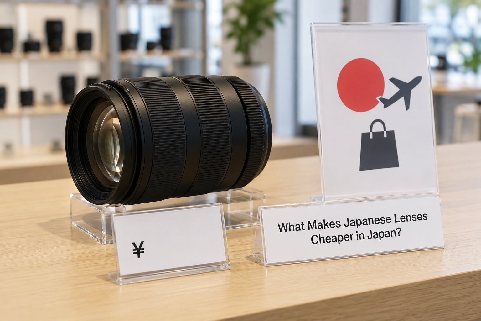 What Makes Japanese Lenses Cheaper in Japan?