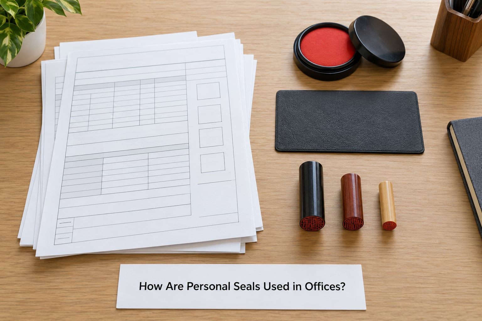 How Are Personal Seals Used in Offices?