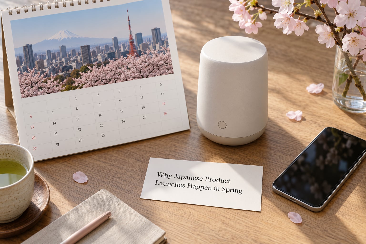 Why Japanese Product Launches Happen in Spring