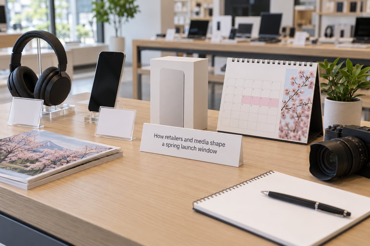 How retailers and media shape a spring launch window