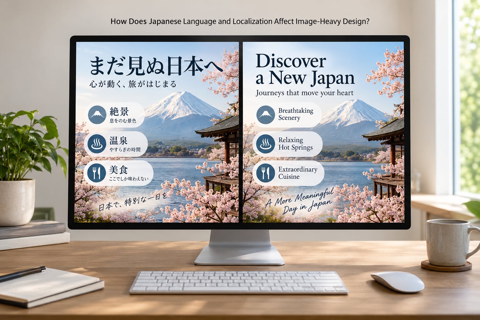 How Does Japanese Language and Localization Affect Image-Heavy Design?
