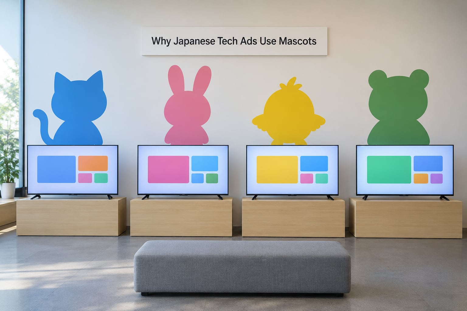 Why Japanese Tech Ads Use Mascots
