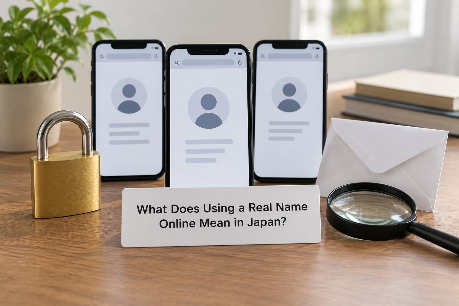 What Does Using a Real Name Online Mean in Japan?