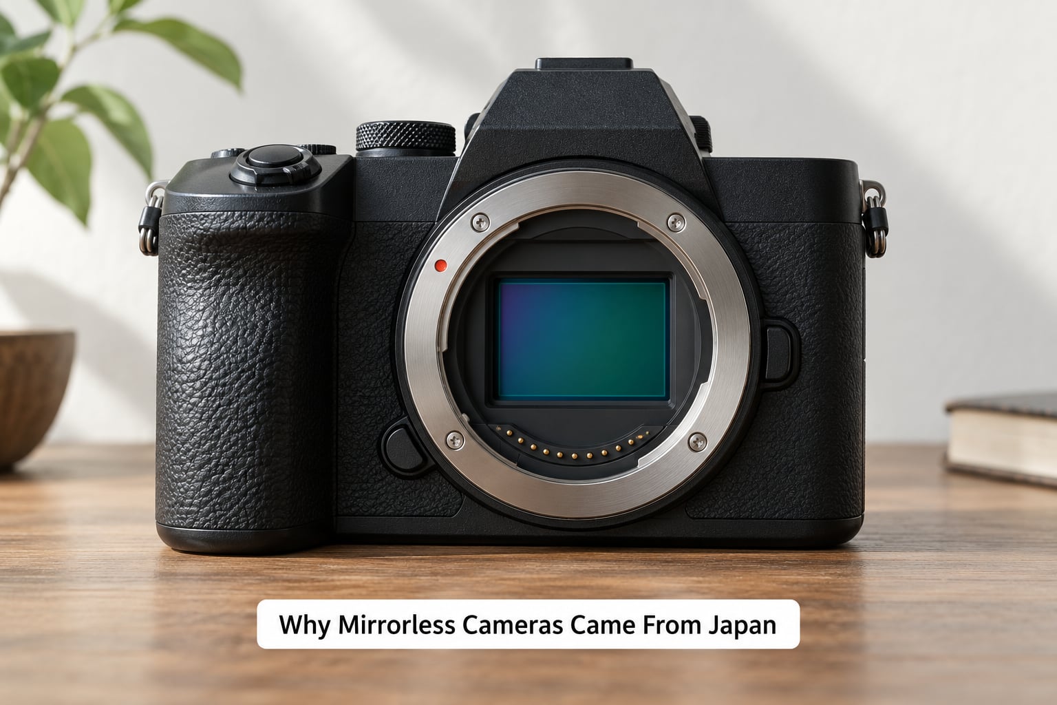 Why Mirrorless Cameras Came From Japan
