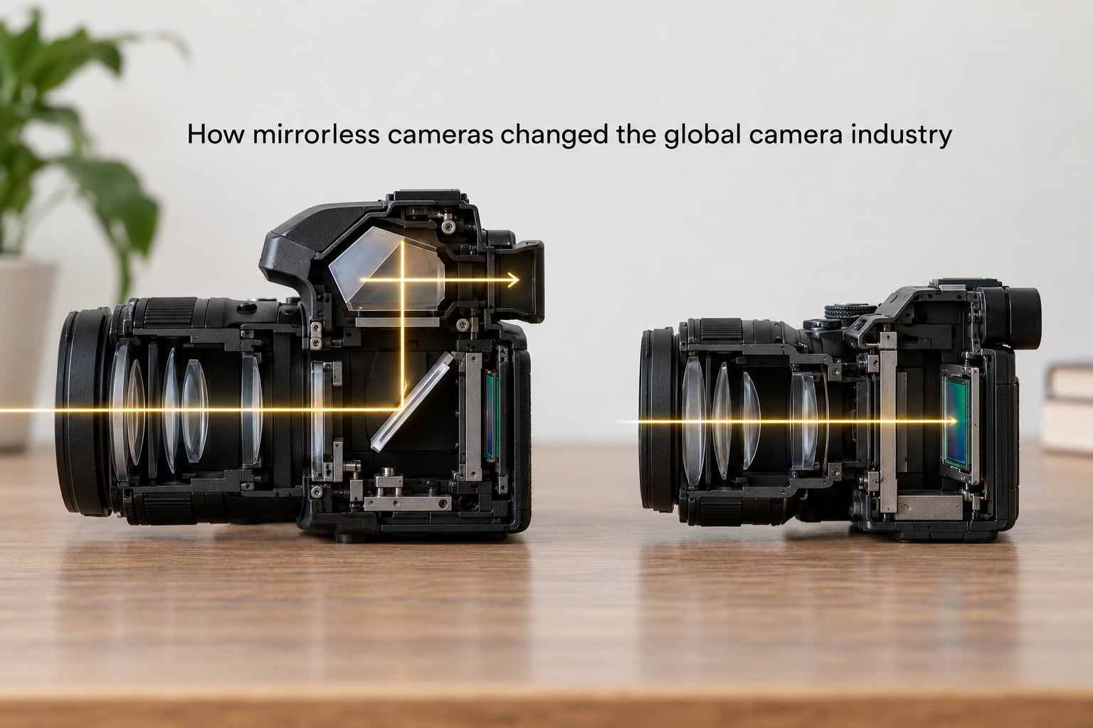 How mirrorless cameras changed the global camera industry