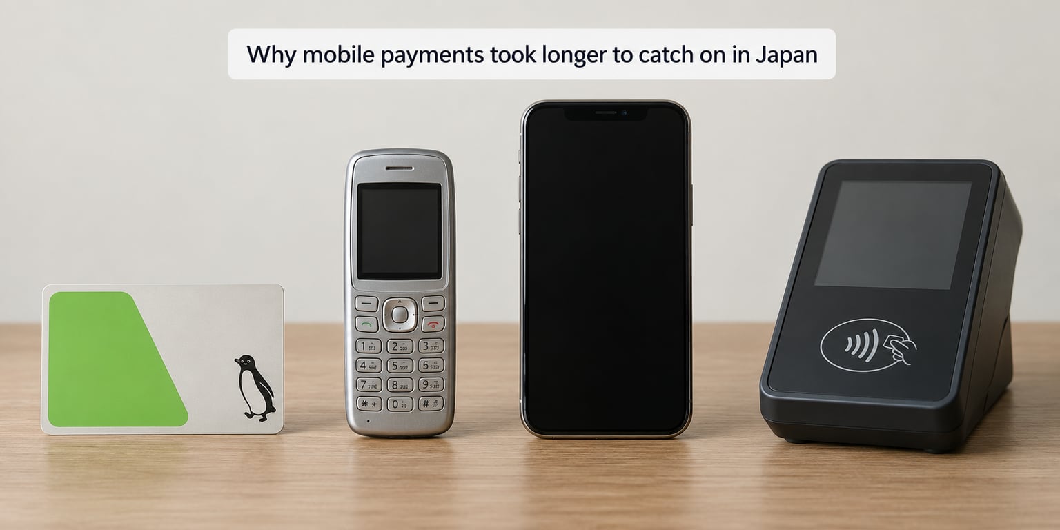 Why mobile payments took longer to catch on in Japan